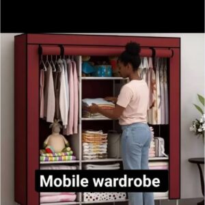 double compartment 7 layers dust proof shoe rack with cover