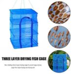 Three Layers Drying Fish Cage Net